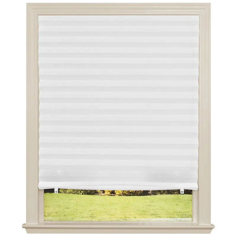 1PC Self-Adhesive Non-Woven Pleated Blinds Folding Curtains For Kitchen Balcony Shades Home Blackout Blinds For Windows Decor - Slobuy