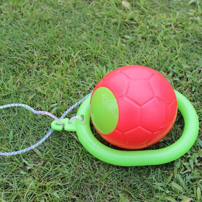 1PC Skip Ball Outdoor Fun Toy Ball Classical Skipping Toy Exercise coordination and balance hop jump playground may toy ball - Slobuy
