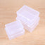 1PC Transparent PP Dual Fastened Transparent Display Box Jewelry Jewelry Container Jewelry Box Art DIY Parts Tool Storage Box - Slobuy