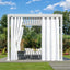 1PC, Waterproof Outdoor Grommet Curtain For Patio Gazebo Front Porch Pergola - Slobuy