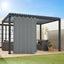 1PC, Waterproof Outdoor Privacy Grommet Top Curtain For Porch, Pergola, Cabana, Patio - Slobuy