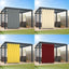 1PC, Waterproof Outdoor Privacy Grommet Top Curtain For Porch, Pergola, Cabana, Patio - Slobuy