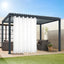 1PC, Waterproof Outdoor Privacy Grommet Top Curtain For Porch, Pergola, Cabana, Patio - Slobuy
