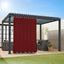 1PC, Waterproof Outdoor Privacy Grommet Top Curtain For Porch, Pergola, Cabana, Patio - Slobuy