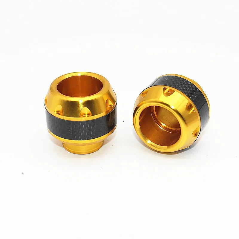 1Pair Motorcycle Crash Protector Aluminum Alloy Wheel Front Fork Frame Falling Protection Pads Sliders Moto Safty Accessories - Slobuy