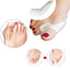 1Pair Silicone Toes Separator Bunion Bone Ectropion Adjuster Toes Outer Appliance Foot Care Tools Hallux Valgus Corrector - Slobuy