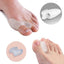 1Pair Silicone Toes Separator Bunion Bone Ectropion Adjuster Toes Outer Appliance Foot Care Tools Hallux Valgus Corrector - Slobuy