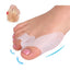 1Pair Silicone Toes Separator Bunion Bone Ectropion Adjuster Toes Outer Appliance Foot Care Tools Hallux Valgus Corrector - Slobuy
