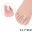 1Pair Silicone Toes Separator Bunion Bone Ectropion Adjuster Toes Outer Appliance Foot Care Tools Hallux Valgus Corrector - Slobuy