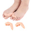 1Pair Silicone Toes Separator Bunion Bone Ectropion Adjuster Toes Outer Appliance Foot Care Tools Hallux Valgus Corrector - Slobuy