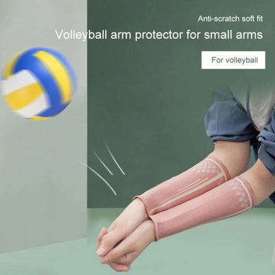 1Pair Volleyball Compression Sleeves Volleyball Arm Sleeves Forearm Sleeve Arm Guards for Men Women Teens - Slobuy