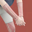 1Pair Volleyball Compression Sleeves Volleyball Arm Sleeves Forearm Sleeve Arm Guards for Men Women Teens - Slobuy
