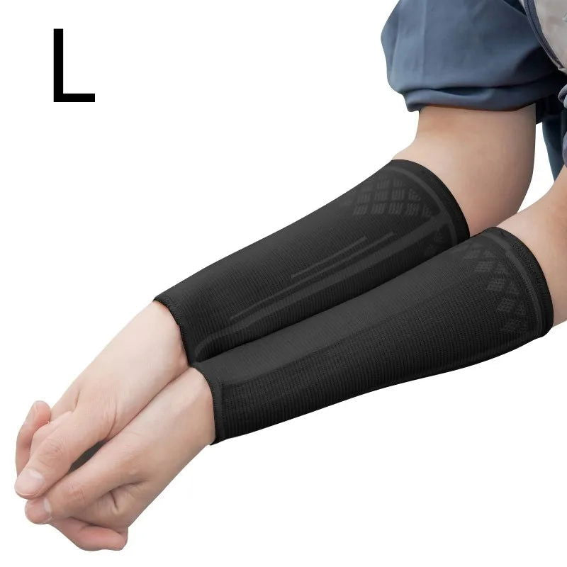 1Pair Volleyball Compression Sleeves Volleyball Arm Sleeves Forearm Sleeve Arm Guards for Men Women Teens - Slobuy