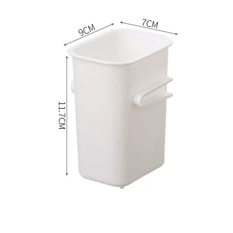 1Pairs White Refrigerator Food Classification Storage Box Household Freezer Side Door Kitchen Refrigerator Food Preservation Box - Slobuy