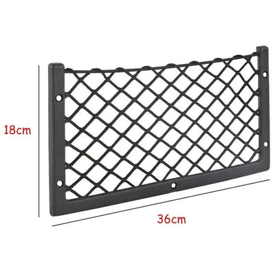 1Pc Car Storage Net Elastic Net Cargo Mesh Nets Car Caravan Bus Camping Seat Back Mesh Pocket Car Accessories - Slobuy