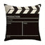 1Pc Linen Retro Movie Throw Pillow Case Single-Sided Printed Pillow Cover For Home Decor Sofa Cushion Cover - Slobuy