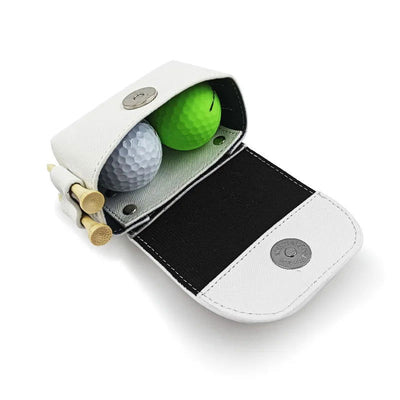 1Pc Mini Golf Ball Bag Golf Waist Bag Portable Multi Style Storage  with 2 Tees Holder Golf Accessory Supplies - Slobuy