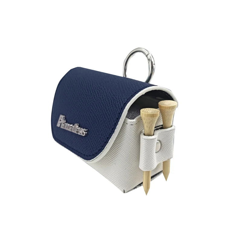 1Pc Mini Golf Ball Bag Golf Waist Bag Portable Multi Style Storage  with 2 Tees Holder Golf Accessory Supplies - Slobuy
