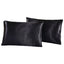 1Pc Queen Satin Silk Pillowcase Pillow Case Cover Home Bedding Smoothy Pillow Rectangle Bedding Pillow - Slobuy