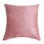 1Pc Velvet Leaf Throw Pillow Covers, Modern Square Decorative Pillowcase, Neutral Palm Cushion Case for Sofa Couch 18 x 18 Inch - Slobuy