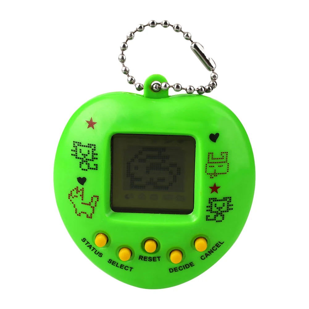 1Pcs 90S Nostalgic Tamagotchi Electronic Pets Console Kid’s Toy Portable Keyring Funny Virtual Cyber Toy Christmas New Year Gift - Slobuy