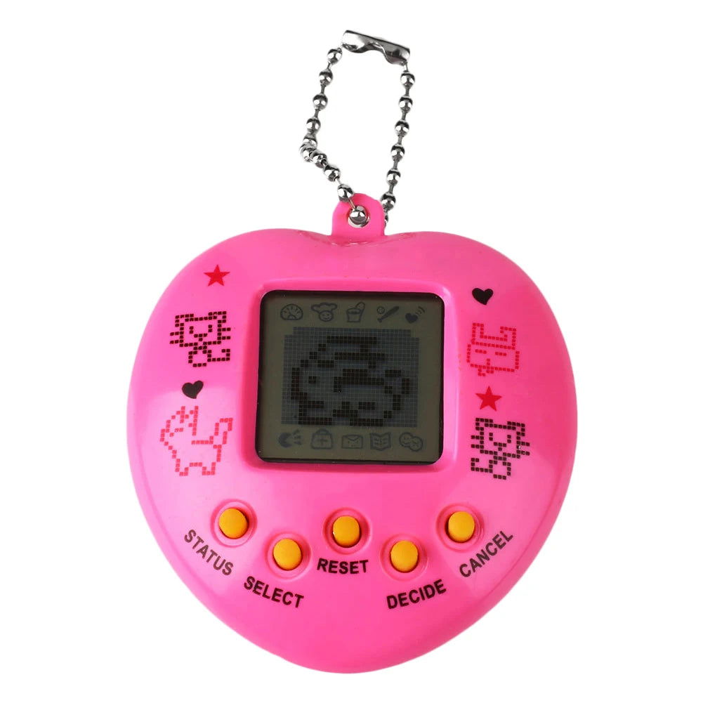 1Pcs 90S Nostalgic Tamagotchi Electronic Pets Console Kid’s Toy Portable Keyring Funny Virtual Cyber Toy Christmas New Year Gift - Slobuy