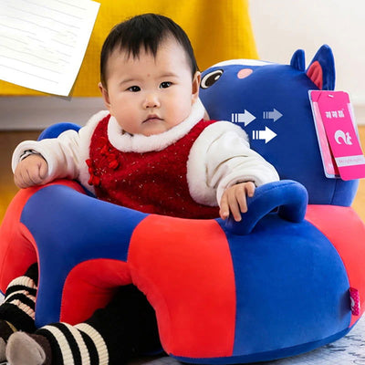 1Pcs Baby Support Seat Sit Up Soft Chair Cushion Sofa Plush Pillow Cute Toy Animal Sofa Seat Pad Gifts For Baby Yong Children - Slobuy