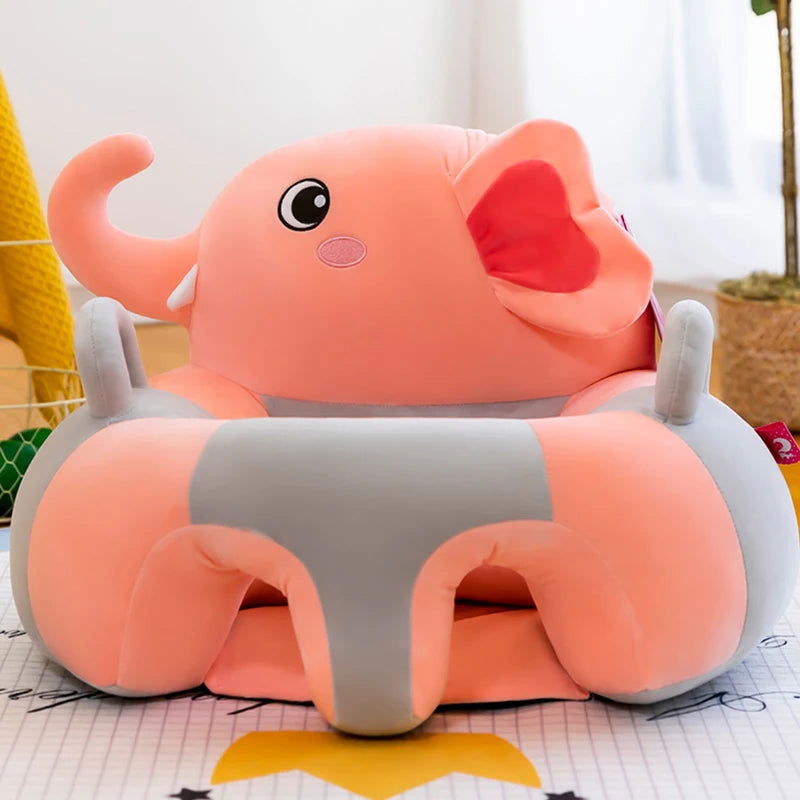 1Pcs Baby Support Seat Sit Up Soft Chair Cushion Sofa Plush Pillow Toy Animal Sofa Seat Pad - Slobuy