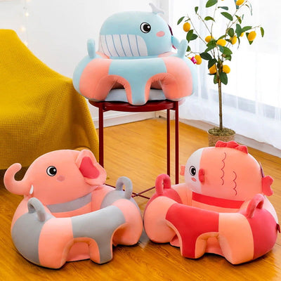 1Pcs Baby Support Seat Sit Up Soft Chair Cushion Sofa Plush Pillow Toy Animal Sofa Seat Pad - Slobuy