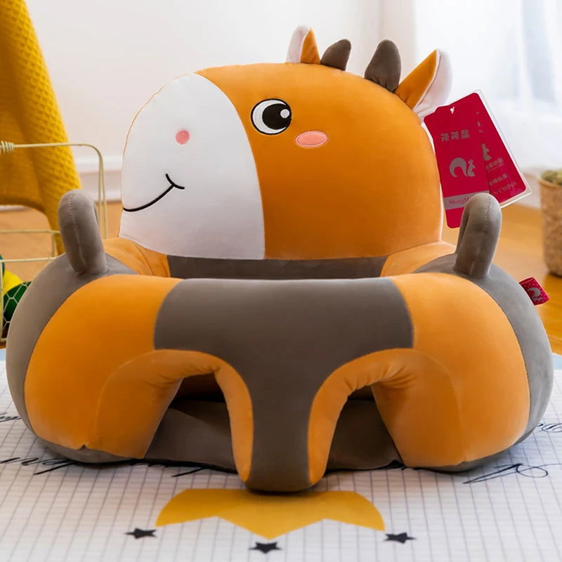 1Pcs Baby Support Seat Sit Up Soft Chair Cushion Sofa Plush Pillow Toy Animal Sofa Seat Pad - Slobuy