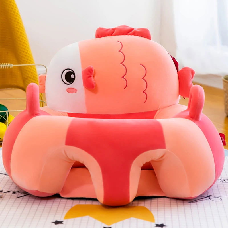 1Pcs Baby Support Seat Sit Up Soft Chair Cushion Sofa Plush Pillow Toy Animal Sofa Seat Pad - Slobuy