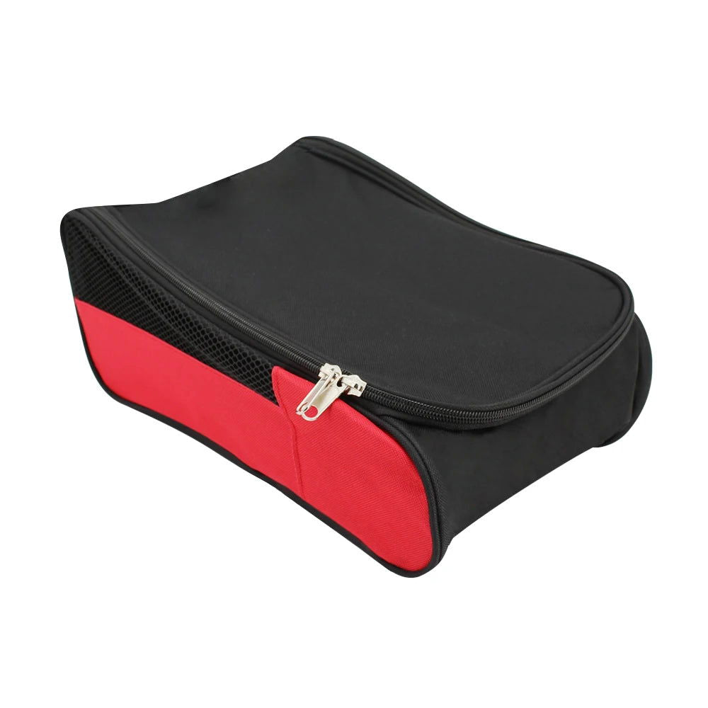 1Pcs Golf Shoes Bag Portable Zipped Sports Bag Shoe Case Breathable Golf Shoe Bag - Zippered Shoe Carrier Bags Case Pocket Pouch - Slobuy