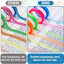 10/1Roll Marking Stickers Transparent Fluorescent Tape Index Tabs Taking Note Label Children Gift School Office Highlighter Tape - Slobuy