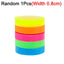10/1Roll Marking Stickers Transparent Fluorescent Tape Index Tabs Taking Note Label Children Gift School Office Highlighter Tape - Slobuy