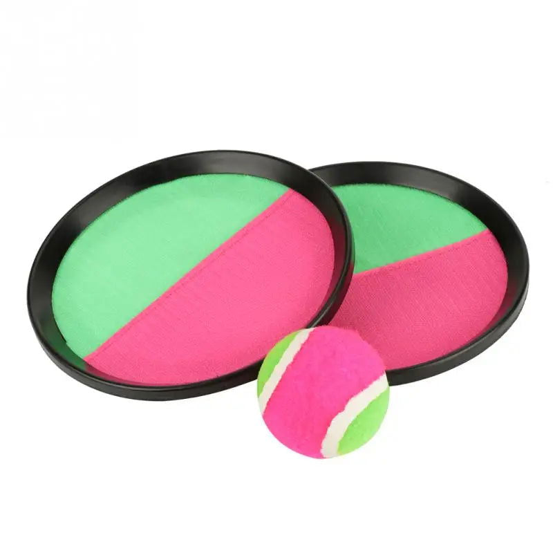 1Set Kids Sucker Sticky Ball Toy Outdoor Sports Catch Ball Game Set Throw And Catch Parent-Child Interactive Outdoor Toys - Slobuy