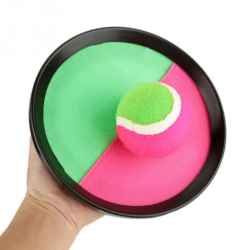 1Set Kids Sucker Sticky Ball Toy Outdoor Sports Catch Ball Game Set Throw And Catch Parent-Child Interactive Outdoor Toys - Slobuy