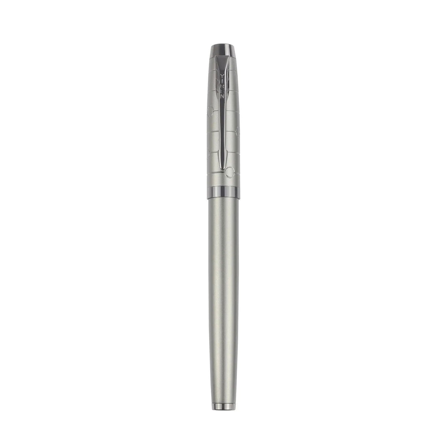 1 PC Fountain Pen, Professional Gunmetal Metal Pen, Stylish and Sturdy,Distinguished, Mechanical Feel,Metallic Touch,Luxury Pen - Slobuy