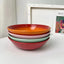 1 Pack Ceramic Dinner Plate,7 inches Porcelain Soup Bowl,Dessert Salad Food Dish,Kitchen Serving Tray,Colorful Deep Tableware - Slobuy