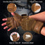 1 Pair Bodybuilding Gym Gloves for Men Women Weightlifting Dumbbell Training Anti-Slip Fitness Gloves Crossfit Workout Exercise - Slobuy