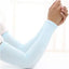 1 Pair Compression Sports Arm Sleeve Basketball Cycling Arm Warmer Summer Running Tennis UV Protection Volleyball Bands - Slobuy