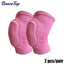1 Pair Sports Knee Pads Adults Kid Dance Knee Protector Elastic Thicken Sponge Knees Brace Support for Gym Yoga Workout Training - Slobuy