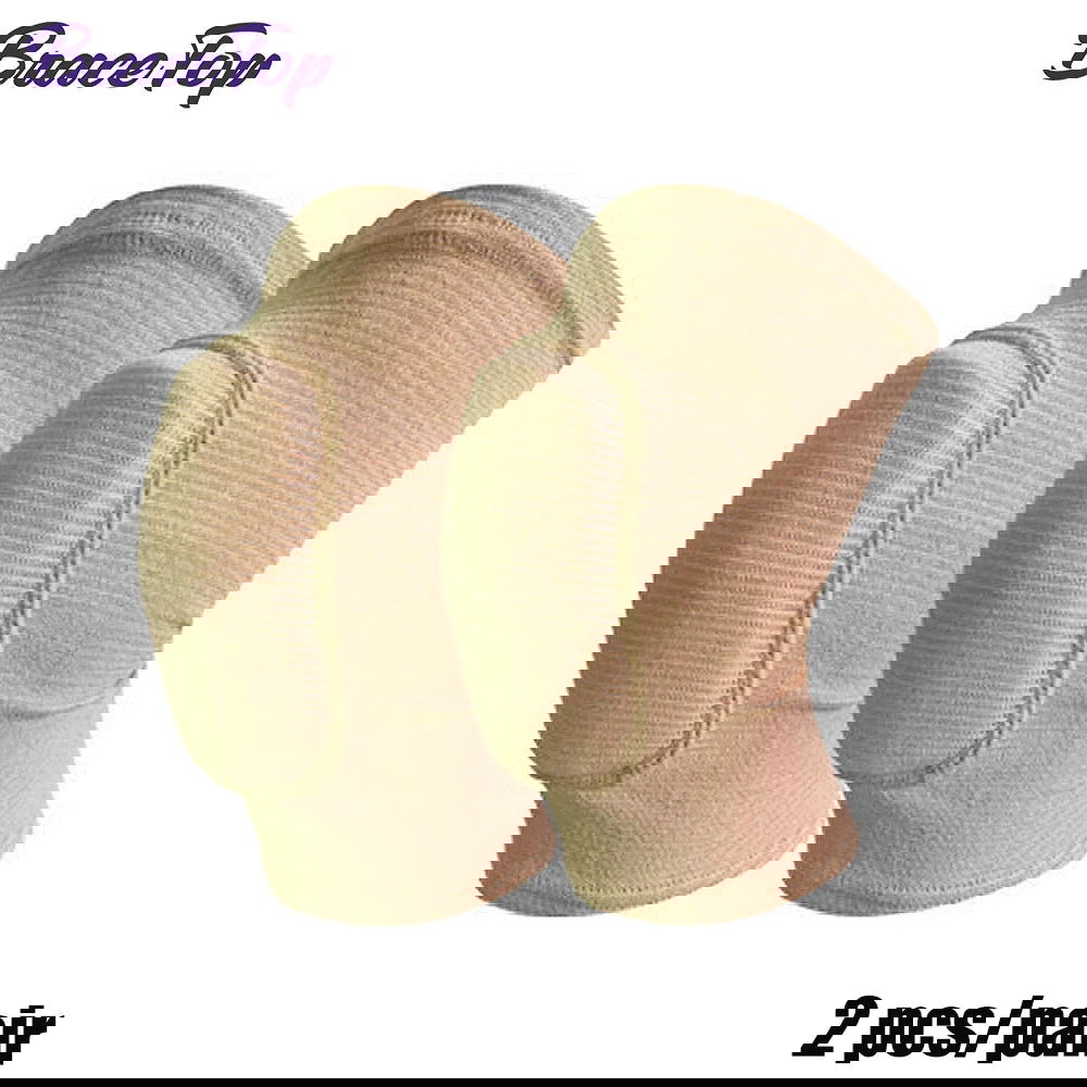 1 Pair Sports Knee Pads Adults Kid Dance Knee Protector Elastic Thicken Sponge Knees Brace Support for Gym Yoga Workout Training - Slobuy
