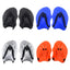 1 Pair Swimming Training Paddles Swim Hand Paddles Snorkeling Diving Gloves Fin Flipper Sports Silicone Palm Adjustable Straps - Slobuy