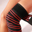 1 Pc Adjustable Elastic Knee Wraps Support for Weightlifting Kettlebell - Slobuy