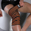 1 Pc Adjustable Elastic Knee Wraps Support for Weightlifting Kettlebell - Slobuy