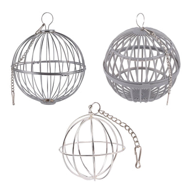 1 Pc Pet Rabbit Hay Toy Feeder Ball Feed Dispensing Sport Hanging Hay Ball Small Pet Guinea Pig Hamster Feeding Accessories - Slobuy