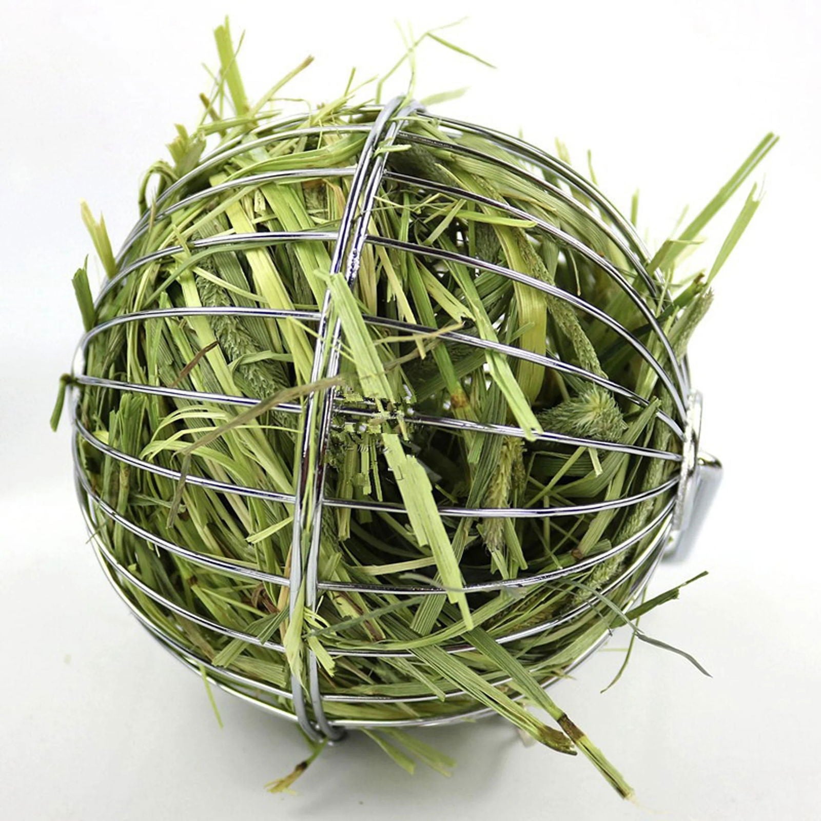 1 Pc Pet Rabbit Hay Toy Feeder Ball Feed Dispensing Sport Hanging Hay Ball Small Pet Guinea Pig Hamster Feeding Accessories - Slobuy