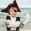 1 Pc Pirate Eye Patch Soft Comfortable Black Color Simple Durable Eye Pad Single Eye Patch For Men Adults - Slobuy