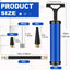 1 Pc Portable Multifunctional Ball Pump With Needle And Nozzle, Ball Inflator For Football,Basketball,Volleyball,Swimming - Slobuy