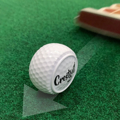 1 Pc Putting Practice Flat Golf Training Balls - Slobuy